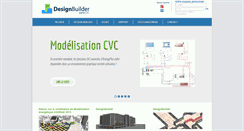 Desktop Screenshot of designbuildermaroc.com